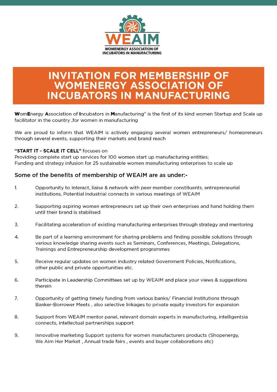 WEAIM Membership Form
